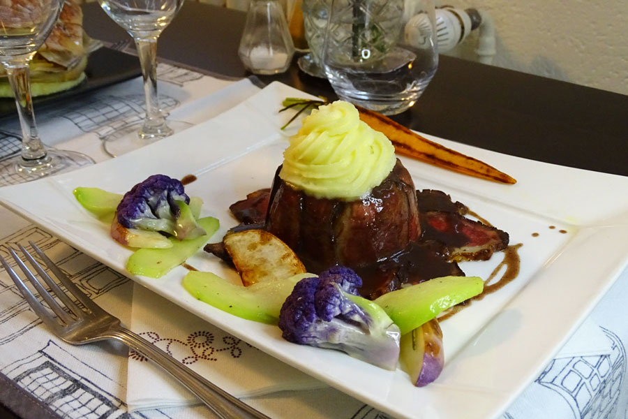 Magret Restaurant Hôtel la Promenade Villeneuve Tolosan - Cuisine maison